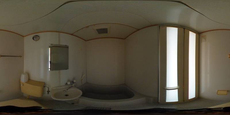 パノラマ画像バスルーム