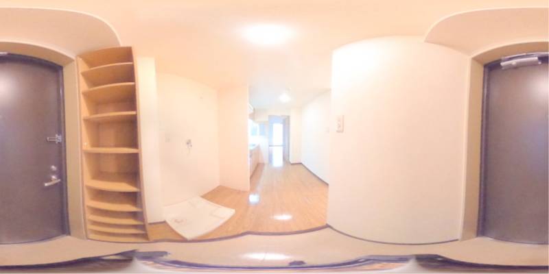 パノラマ画像玄関