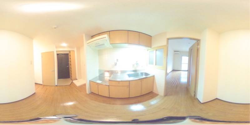 パノラマ画像キッチン