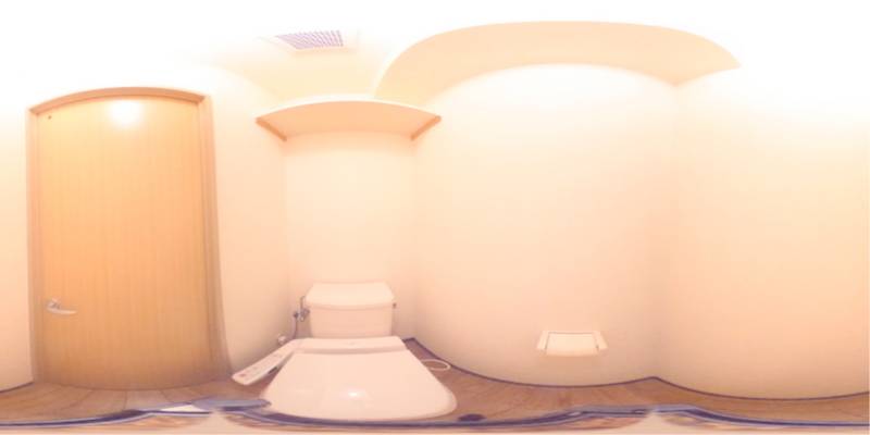 パノラマ画像トイレ