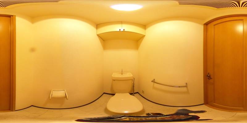 パノラマ画像トイレ