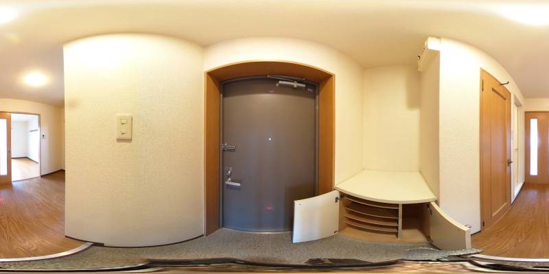 パノラマ画像玄関