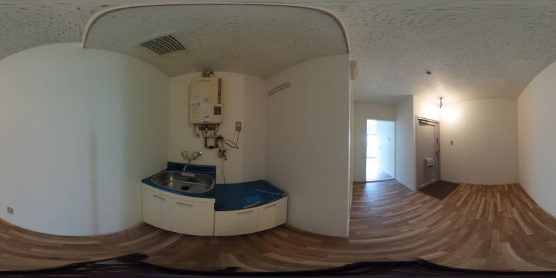 パノラマ画像キッチン