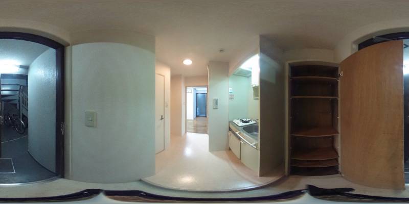 パノラマ画像玄関