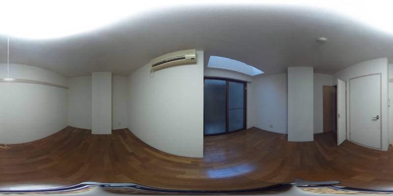 パノラマ画像洋室