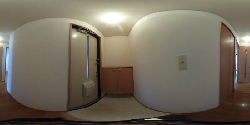 パノラマ画像玄関