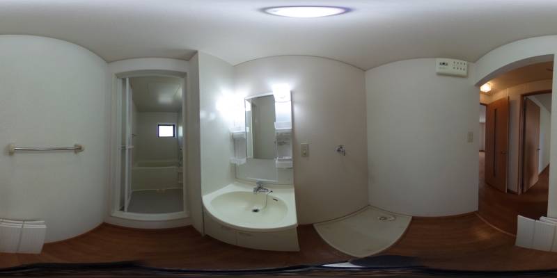 パノラマ画像洗面所