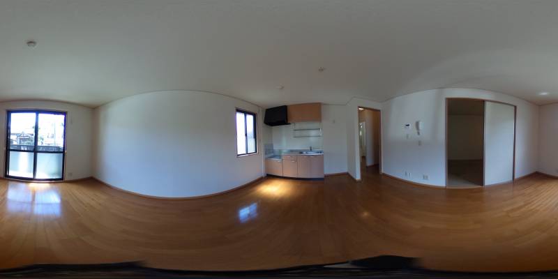 パノラマ画像リビング