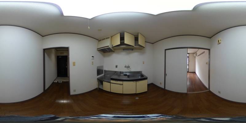 パノラマ画像リビング