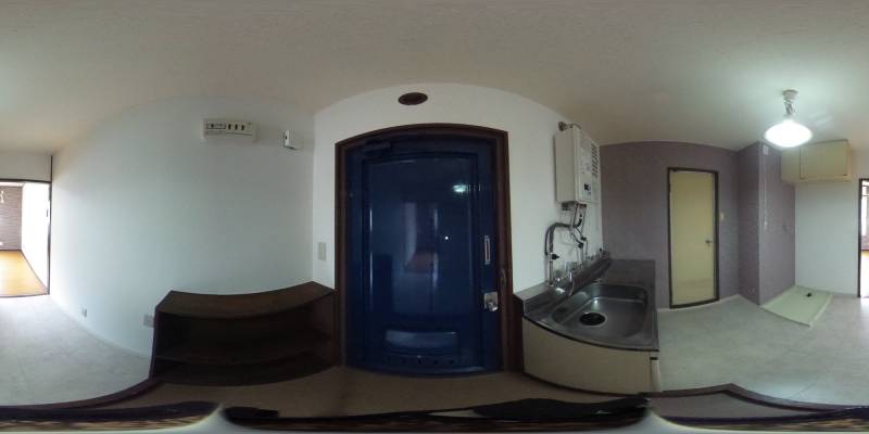 パノラマ画像玄関