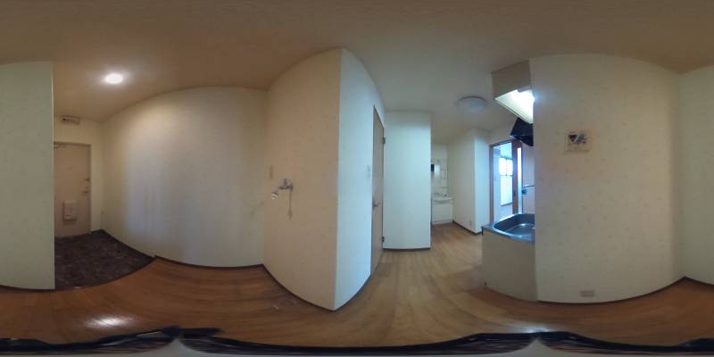 パノラマ画像玄関