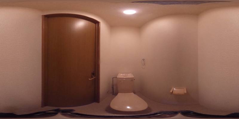 パノラマ画像トイレ