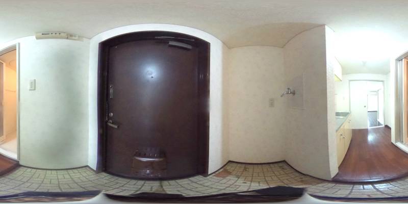 パノラマ画像玄関