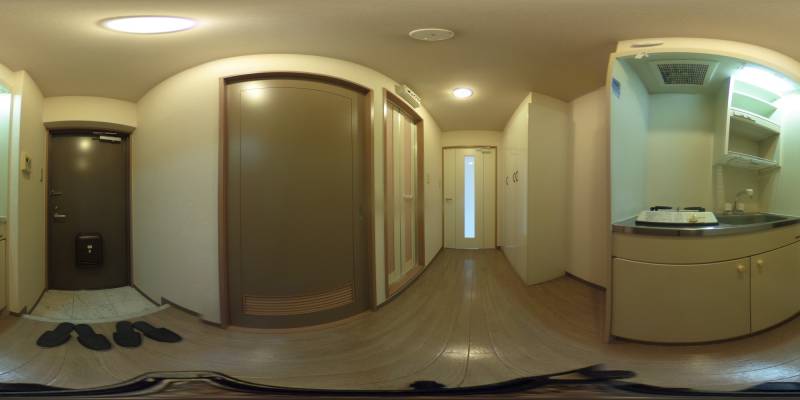 パノラマ画像玄関