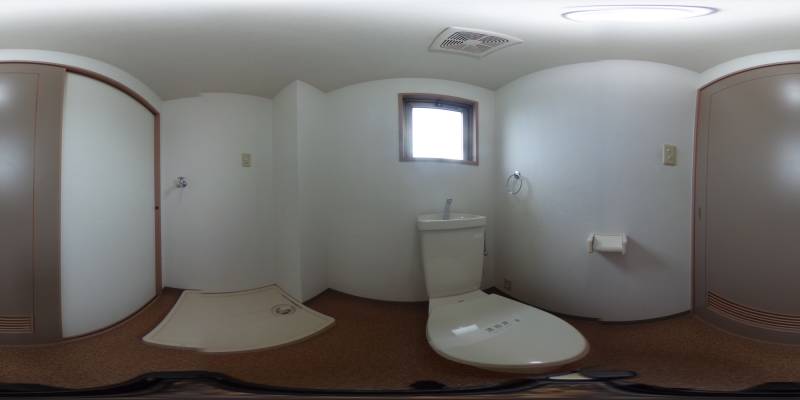 パノラマ画像トイレ