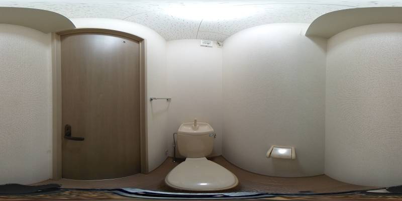 パノラマ画像トイレ