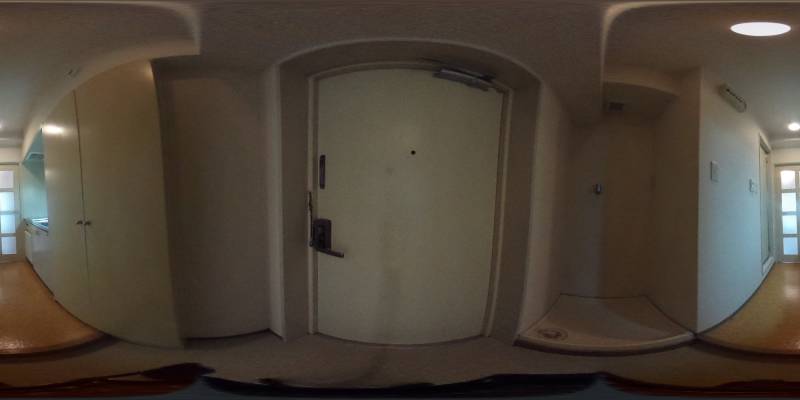 パノラマ画像玄関