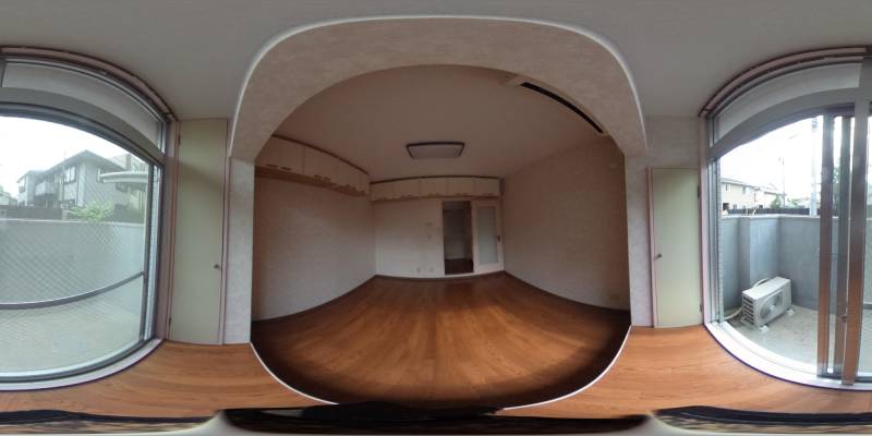 パノラマ画像洋室