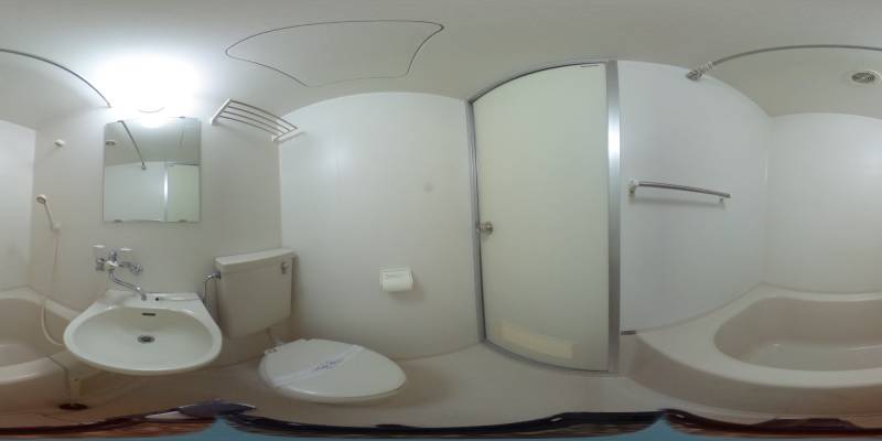 パノラマ画像バスルーム