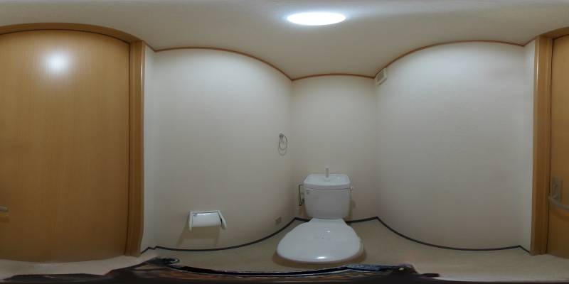 パノラマ画像トイレ