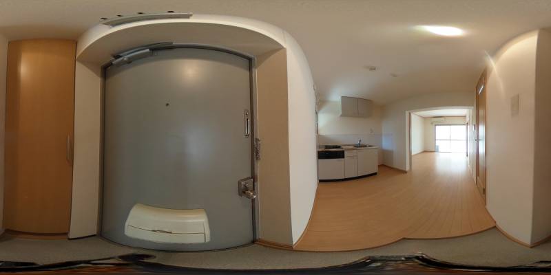 パノラマ画像玄関