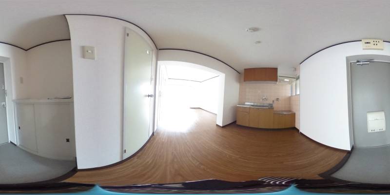 パノラマ画像玄関