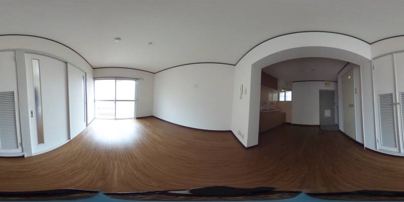 パノラマ画像リビング