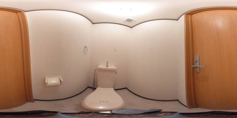 パノラマ画像トイレ