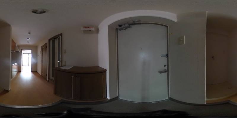 パノラマ画像玄関