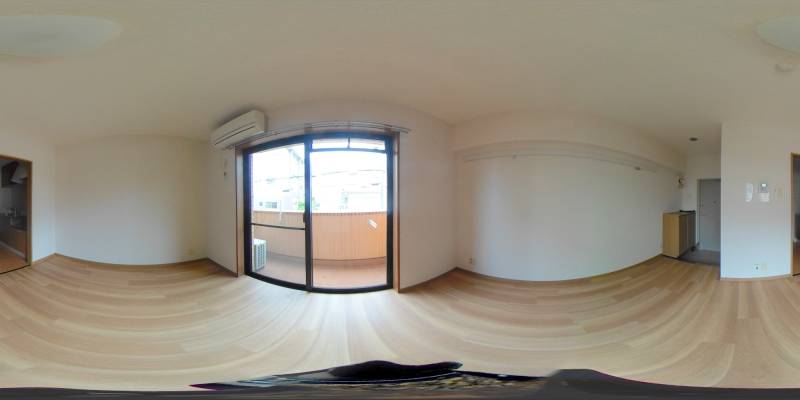 パノラマ画像洋室