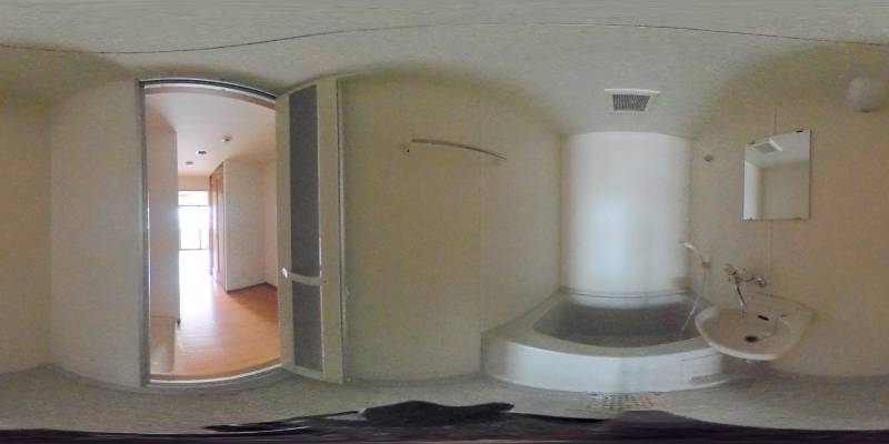 パノラマ画像バスルーム