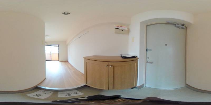 パノラマ画像玄関