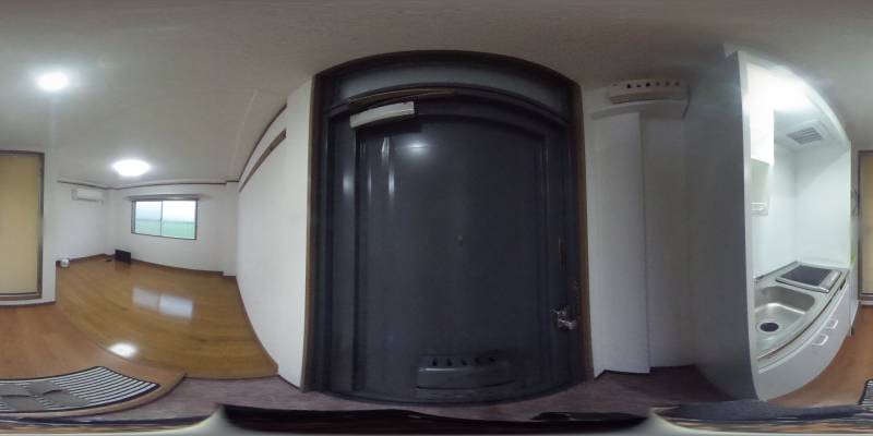 パノラマ画像玄関