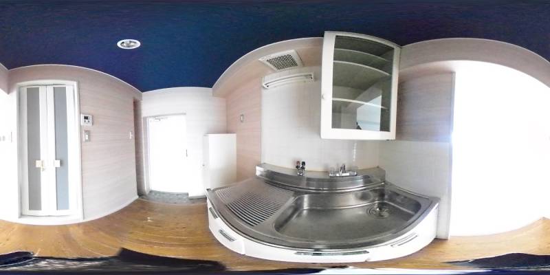 パノラマ画像キッチン