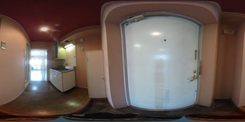 パノラマ画像玄関