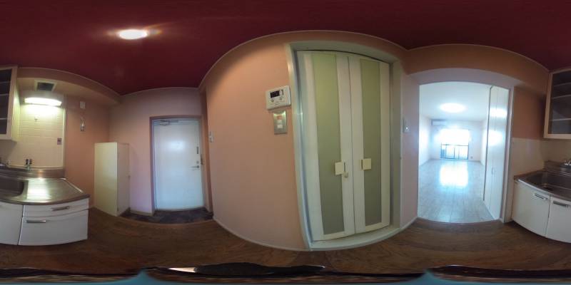 パノラマ画像玄関