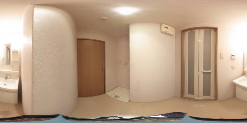 パノラマ画像洗面所