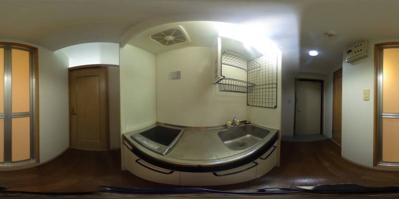 パノラマ画像キッチン