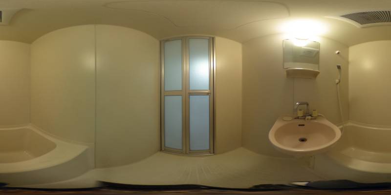 パノラマ画像洗面所