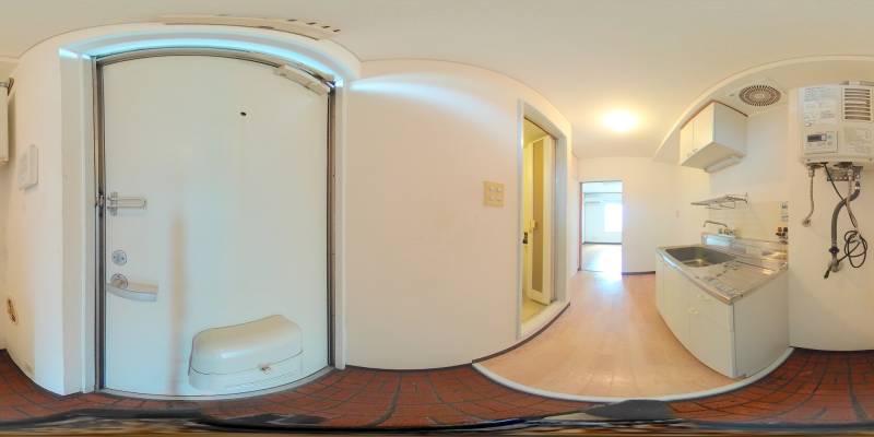 パノラマ画像玄関