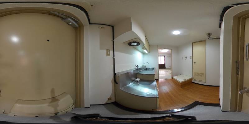 パノラマ画像玄関