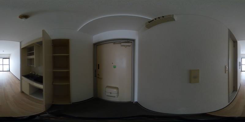 パノラマ画像玄関