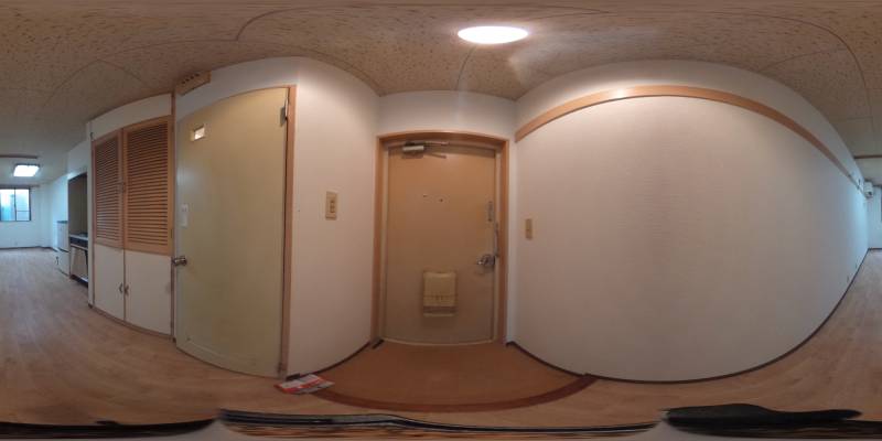 パノラマ画像玄関