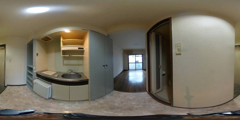 パノラマ画像キッチン