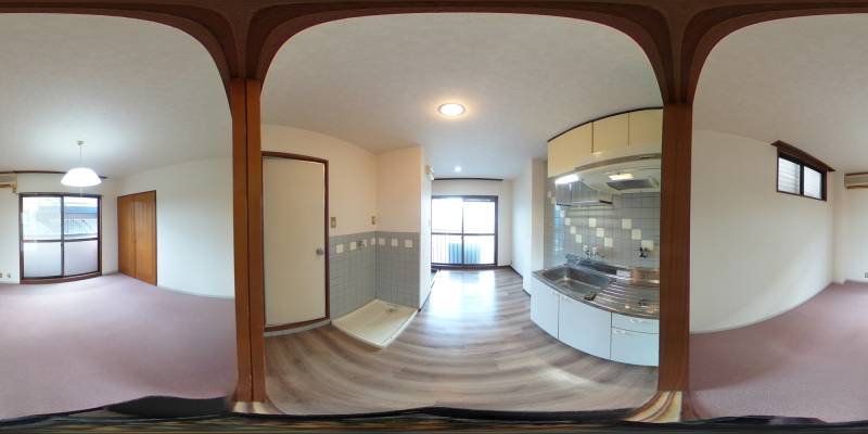 パノラマ画像洋室