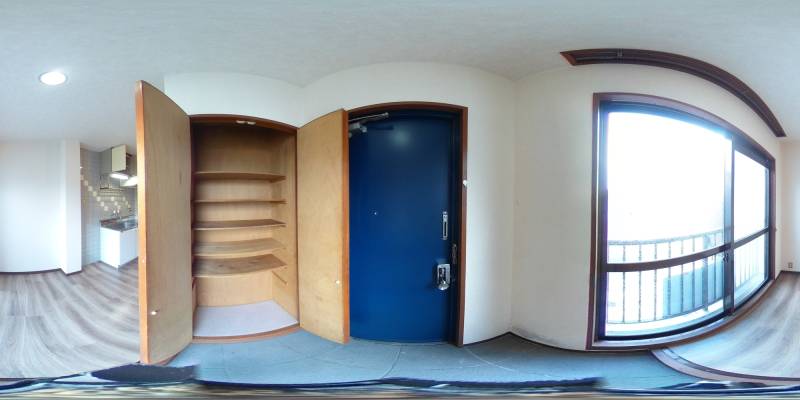 パノラマ画像玄関