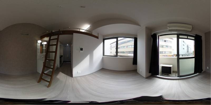 パノラマ画像リビング