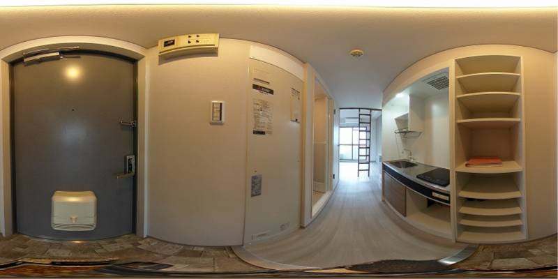 パノラマ画像玄関