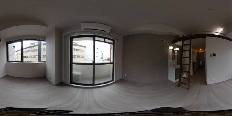 パノラマ画像リビング