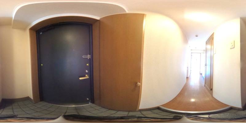 パノラマ画像玄関